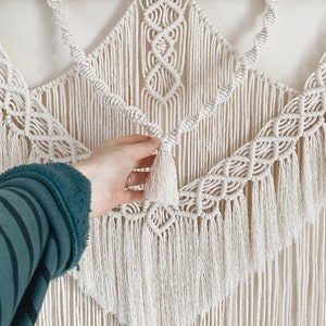 Extra Large Macrame Wall Hanging image 2