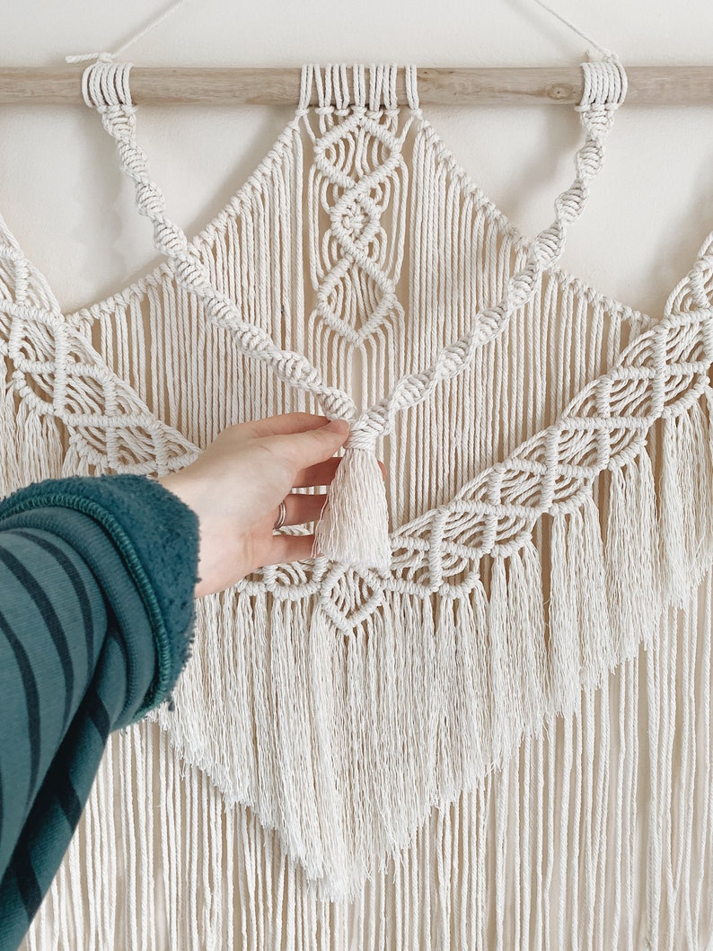 Extra Large Macrame Wall Hanging image 2