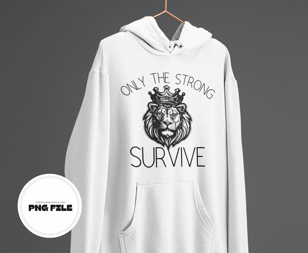 Keylows Only the Strong Survive gray Sweatshirt main image 0