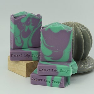 Charming Artisan Soap, Aloe Vera Soap, Small Batch Handmade Soap