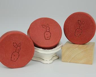 Rotwein-Merlot-Seife, hergestellt mit Rotwein, vegane Seife, handgefertigte Seife in kleiner Charge