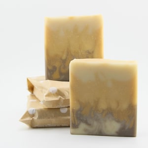 Tumbleweed Artisan Seife, hergestellt mit Kokosmilch, handgemachte Kaltprozessseife