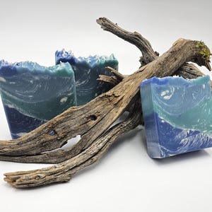 Ocean Breeze Artisan Seife, Strandseife, kleine Charge handgemacht