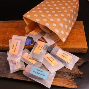 Soap Sampler Pack Bulk, Bits & Pieces, Travel, Trial Size -Small Batch Handmade Soap