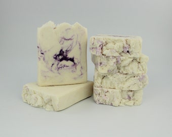 Amethyst Artisan Soap, Cold Process Soap, Small Batch Handmade Soap