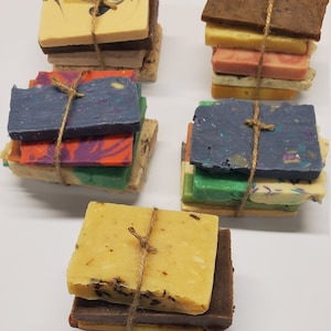 Soap Ends Sample Pack, Soap Bundle, Travel, Trial Size, Great for Gift