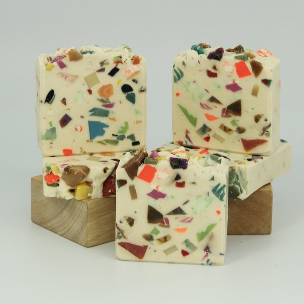 Tid Bits Confetti Soap, Cold Process Soap, Small Batch Handmade Soap