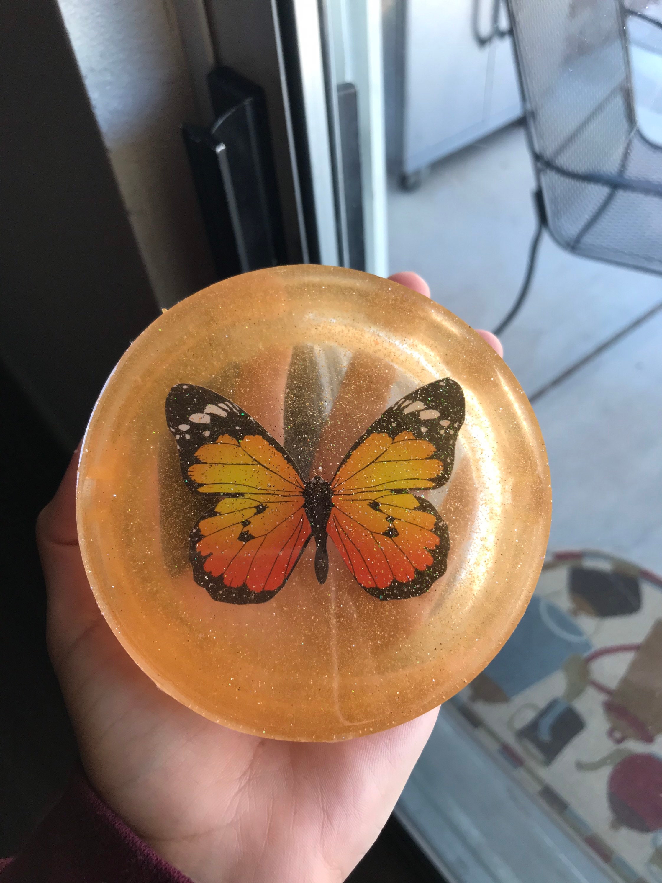 Butterfly Ashtray Etsy