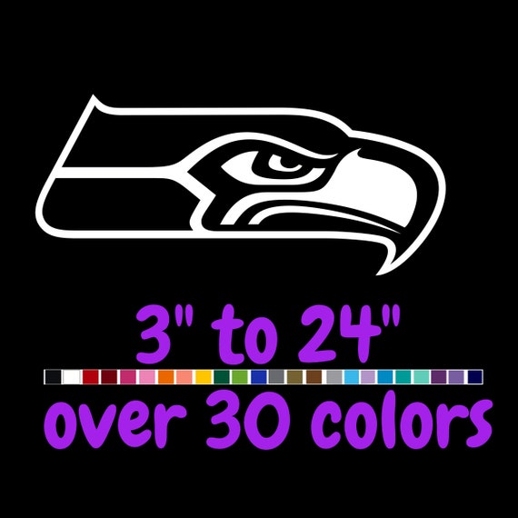 Seattle Seahawks Monogram Decal for YetiSeattle Seahaw Sticker for Car Seattle Seahawks Monogram Decal for YetiSeattle Seahaw Sticker for Car