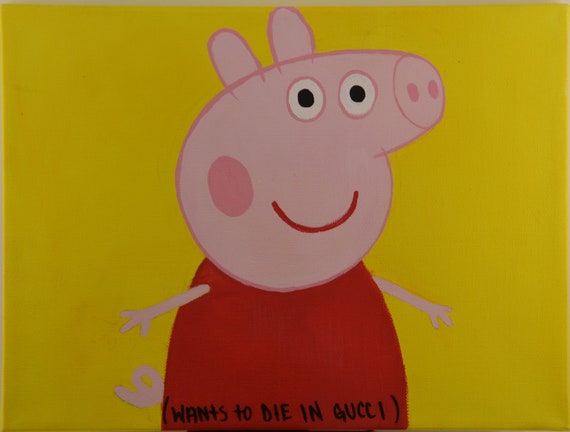 etsy peppa pig gucci