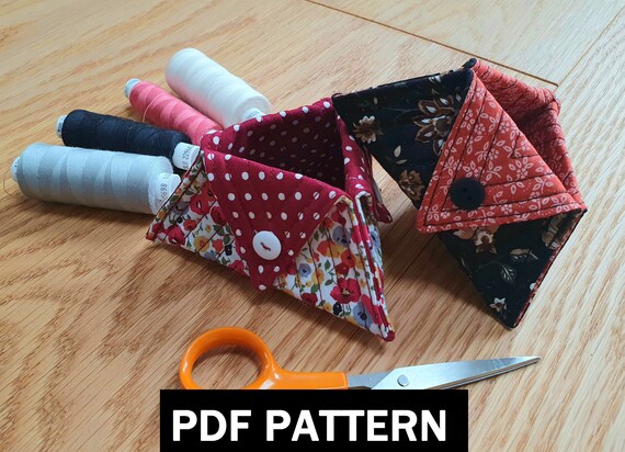 ORT Quilted Thread Catcher Sewing and Pattern Instructions/ | Etsy UK