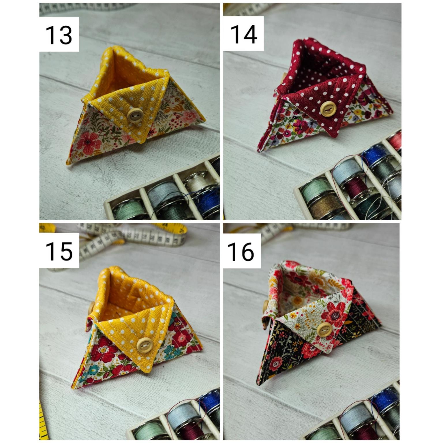 ORT Quilted Thread Catcher/ Mini Thread Catcher/ Small Thread Catcher ...