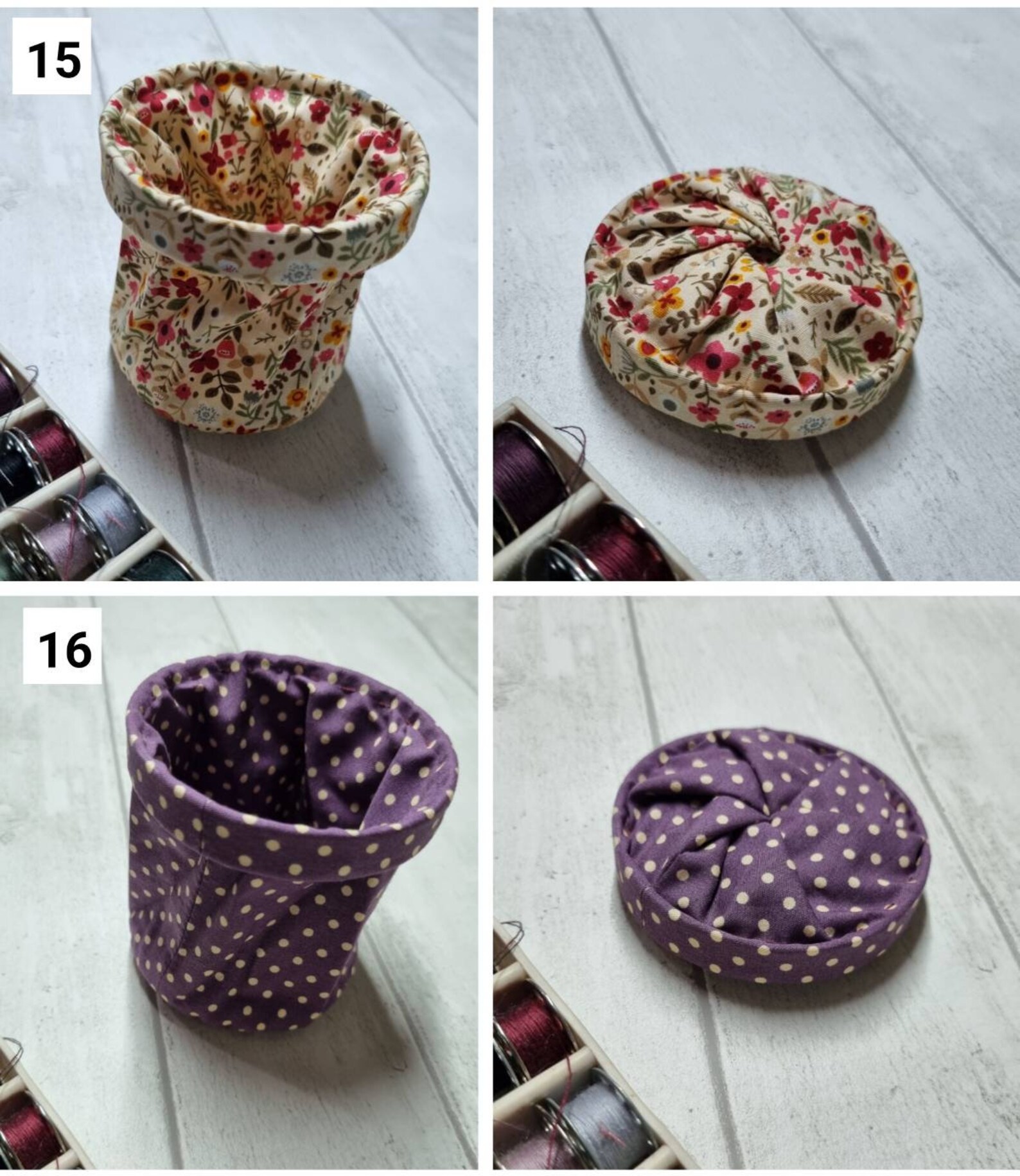 Collapsible Thread Bin/ Collapsable Thread Bin/ Collapsible Etsy