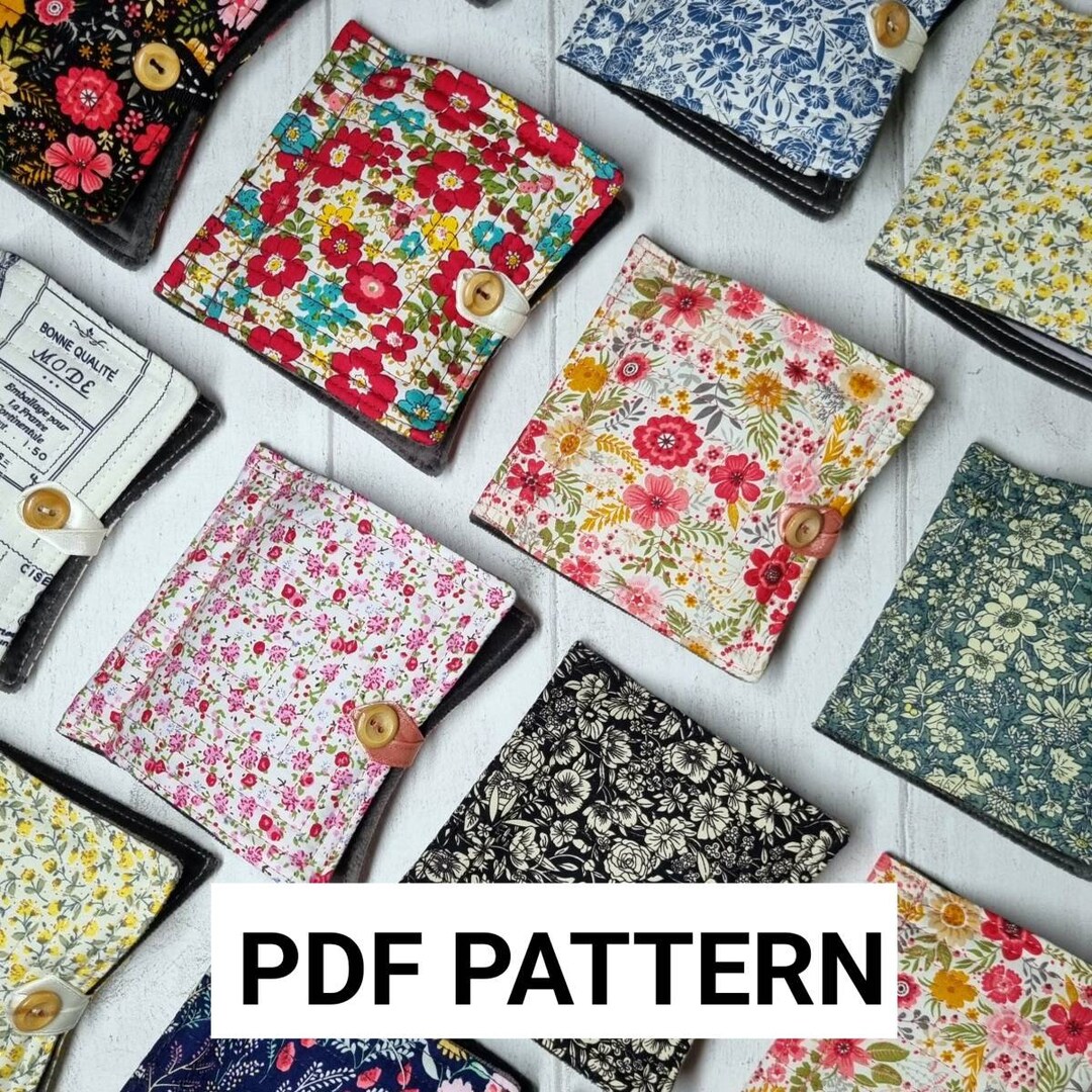 Needle Case Sewing and Pattern Instructions/ Beginner Sewing Project