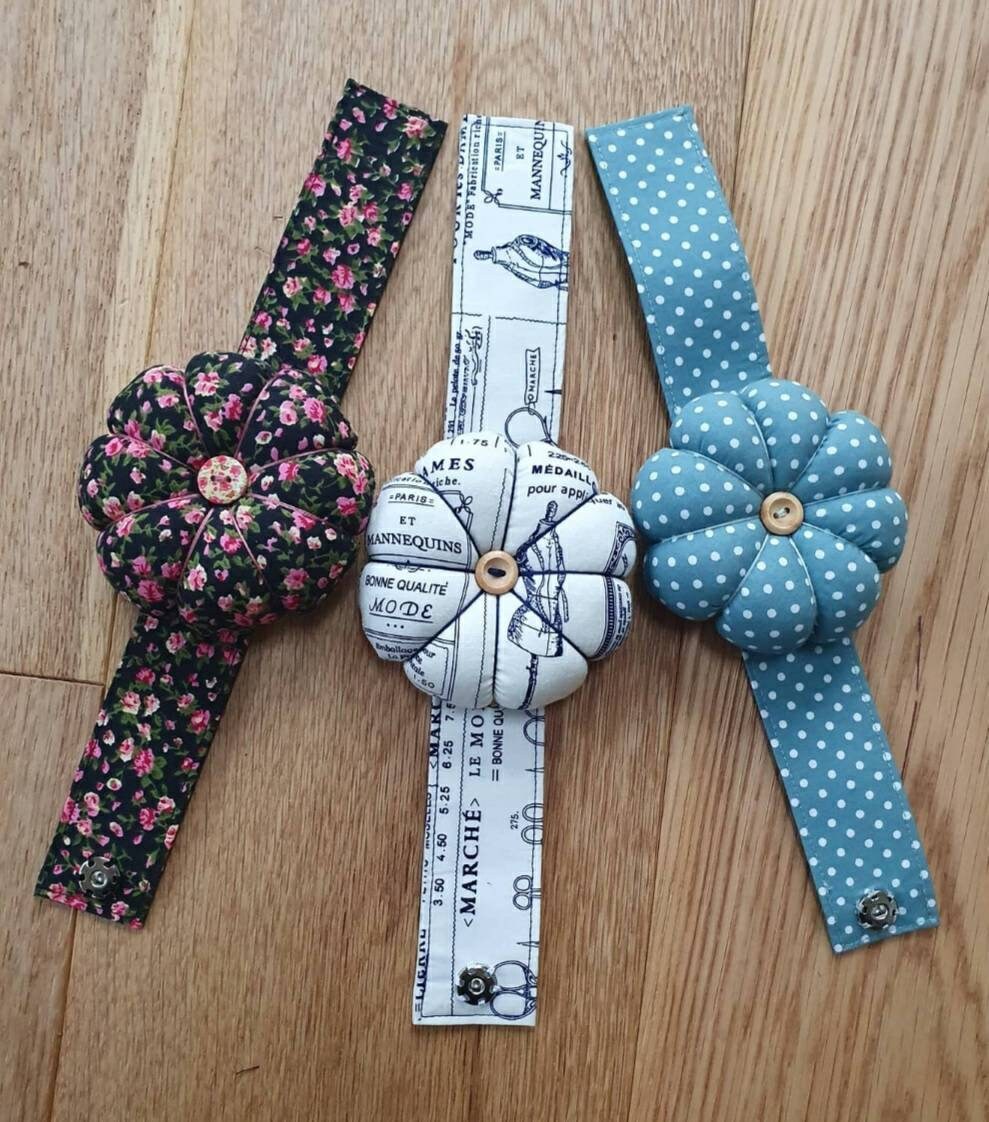 Wrist Pin Cushion/ Custom Pin Cushion