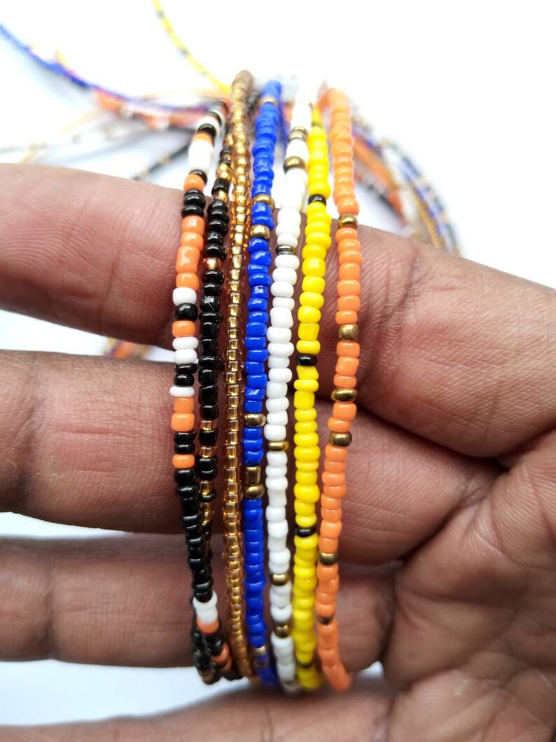 Waist Beads African Waist Beads BUY 6 GET 6 FREE Beautiful Etsy UK