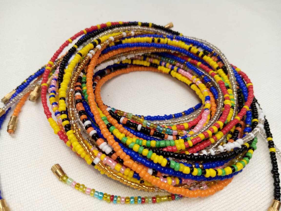 15set Beautiful Waist Beads Exotic Beads BUY 6 GET 4 FREE Etsy