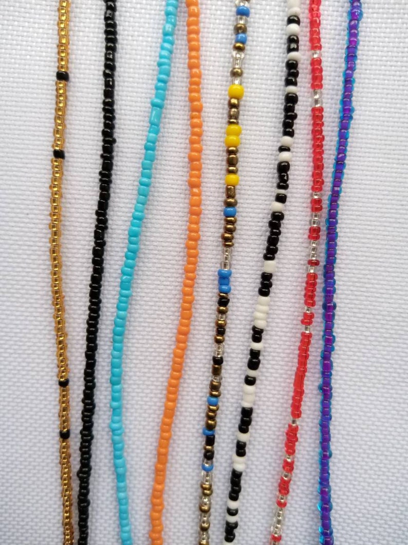 8set Waist Beads African Waist Beads Buy 7 Get 7 FREE Etsy