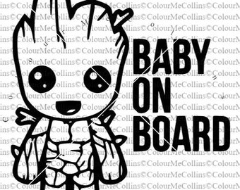 Baby On Board Svg Etsy