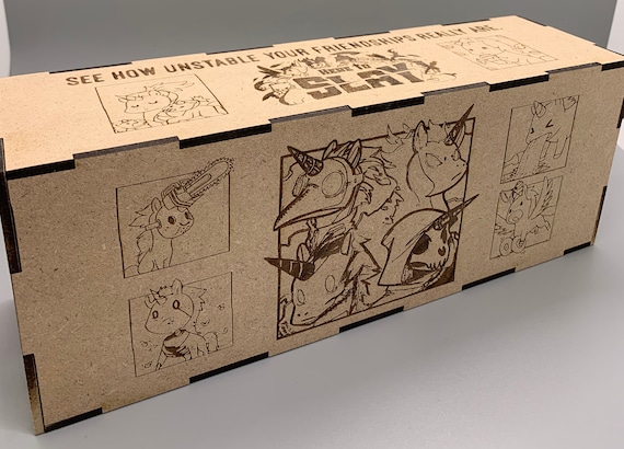 Unstable Unicorn Card Box - Etsy