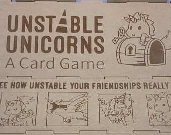 Unstable unicorn card box