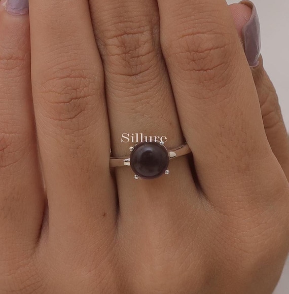 Anello Etnico Chic In Argento Con Ametista - , Gioielli Unici - Foto 8