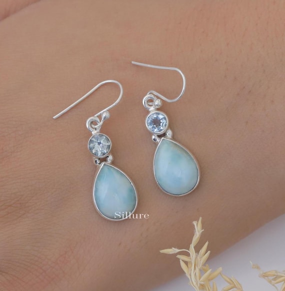 Anello turchese in argento sterling 925 placcato oro
