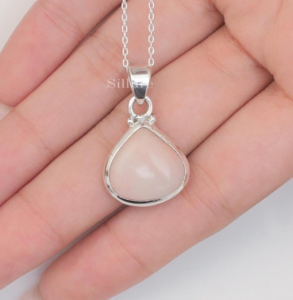 Collier En Argent Sterling 925 Avec Iolite Bleu - 36 Pouces - Fait Main En Inde - Neuf Sans Emballage