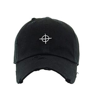 Zodiac Killer Sign Vintage Baseball Cap Embroidered Cotton Adjustable Distressed Dad Hat