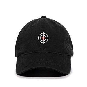 Target Sign Baseball Cap Embroidered Cotton Adjustable Dad Hat