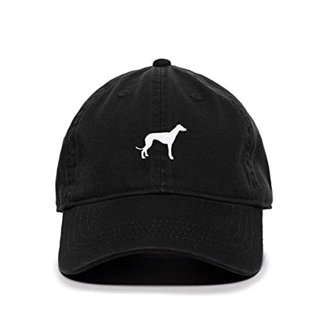 Greyhound Dog Baseball Cap Embroidered Cotton Adjustable Dad Hat Etsy
