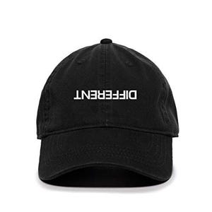 Different Baseball Cap Embroidered Cotton Adjustable Dad Hat