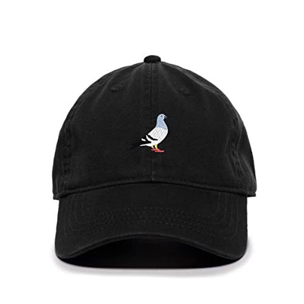 Pigeon Baseball Cap Embroidered Cotton Adjustable Dad Hat