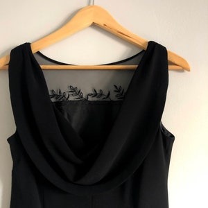Beaded Black Dress