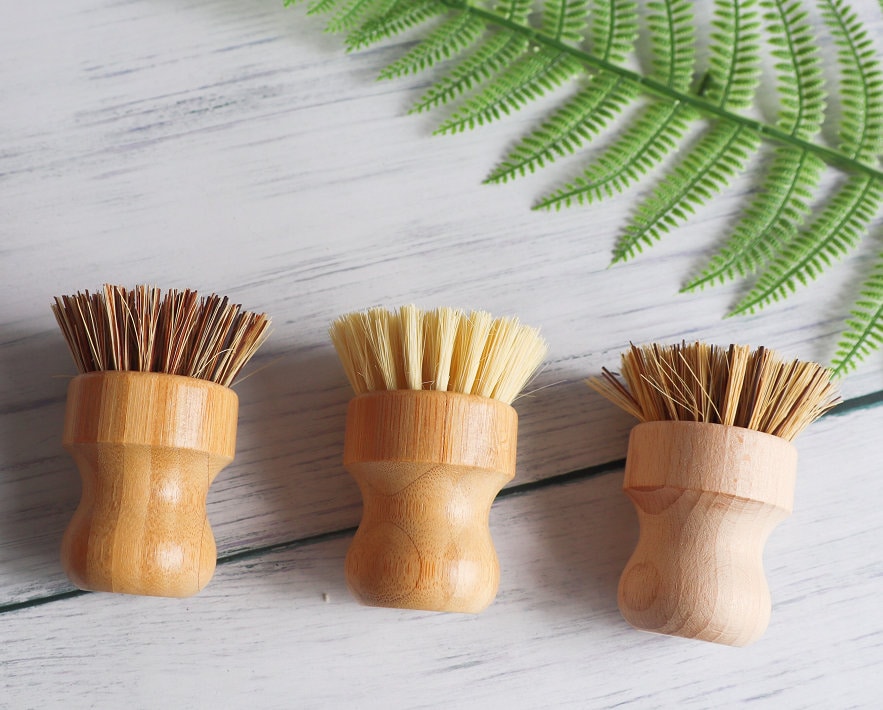 Multipurpose Sisal Bamboo Hand Brush Eco Friendly Bamboo Etsy