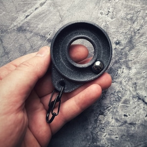 Fidget Keyring | 3D Printed Fidget Toy / Sensory Keychain with Ball Bearing | Custom Made and 3D Printed