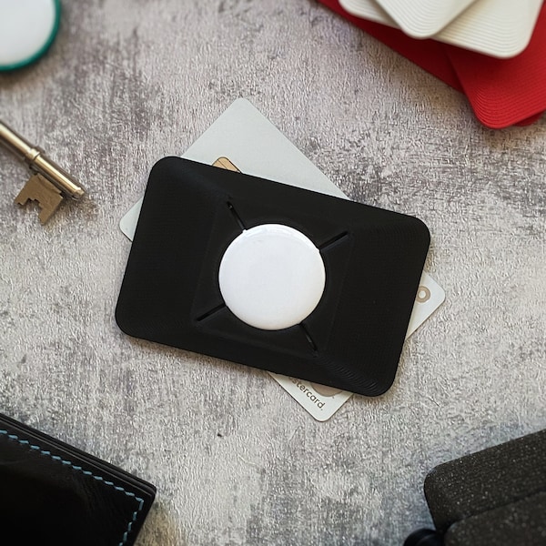 Apple AirTag Wallet Insert | Credit Card Sized Case for Wallets and Purses | Custom Made & 3D Printed