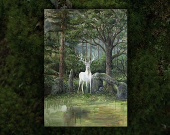 Karte – Spirit of the Forest – witchy Kunstdruck auf nachhaltigem Papier