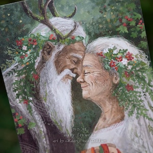 Art print - Beltane - Handfasting May Love image 2