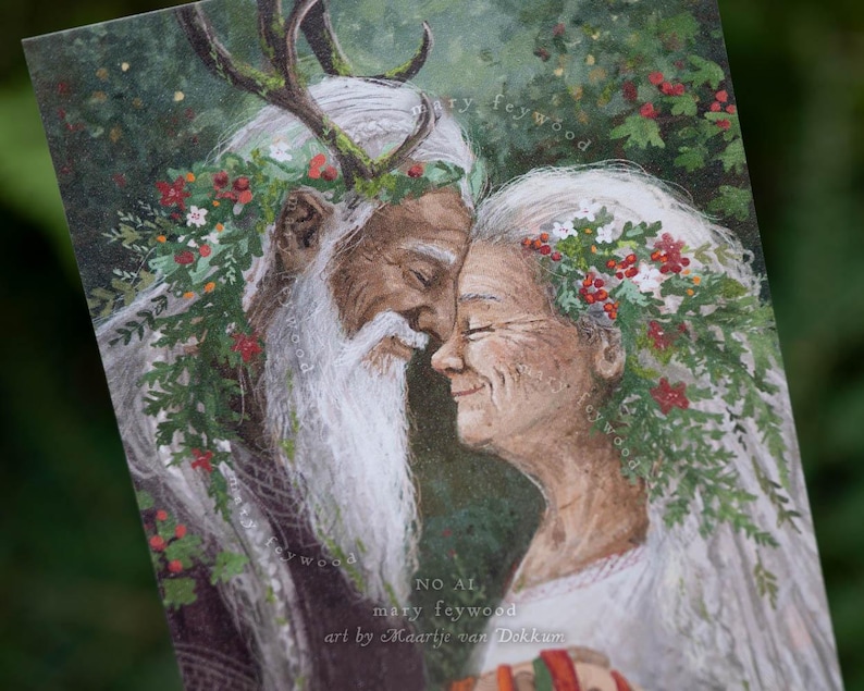 Art print - Beltane - Handfasting May Love image 2