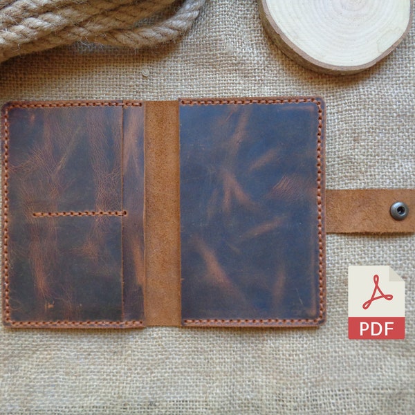 Passport Wallet Pattern Etsy