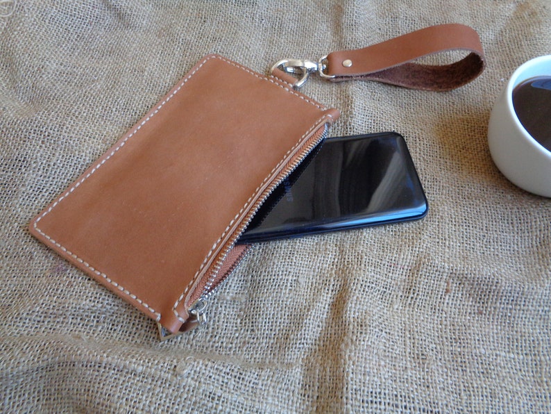 Leather Zipper Pouch Pattern Diy Leather Zipper Bag no Etsy
