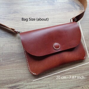 Leather Small Crossbody Bag PDF Pattern | DIY Woman Bag Template - Etsy ...