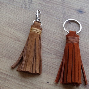 Leather Tassel PDF Pattern | Leather Keychain Template | Diy Leather ...