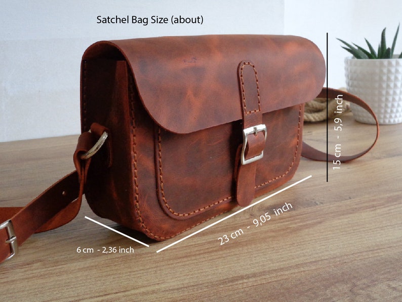 Leather Satchel Bag Pdf Pattern Leather Bag Pattern Etsy