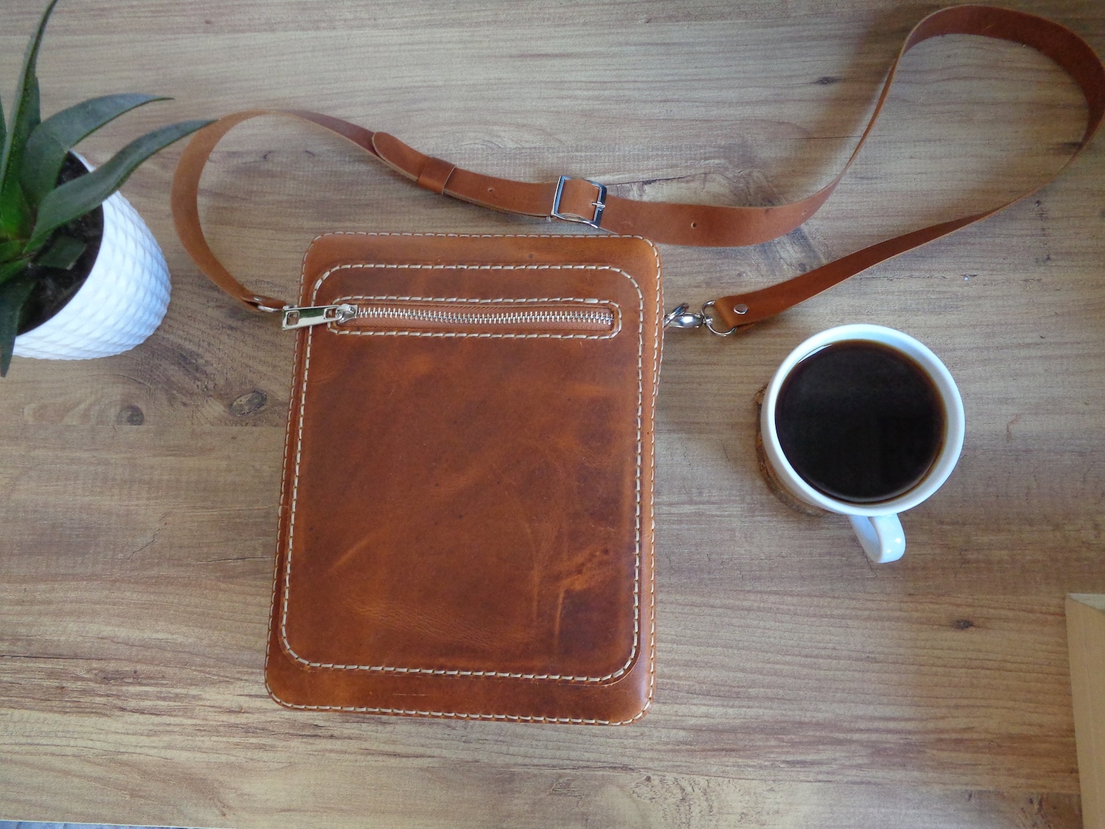 Leather Small Messenger Bag PDF Pattern Zipper Messenger Bag Etsy