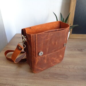 Leather Messenger Bag PDF Pattern | Man Messenger Bag | Woman Messenger Bag | Shoulder Messenger Bag | Bag Pattern Pdf | With Video Tutorial image 8