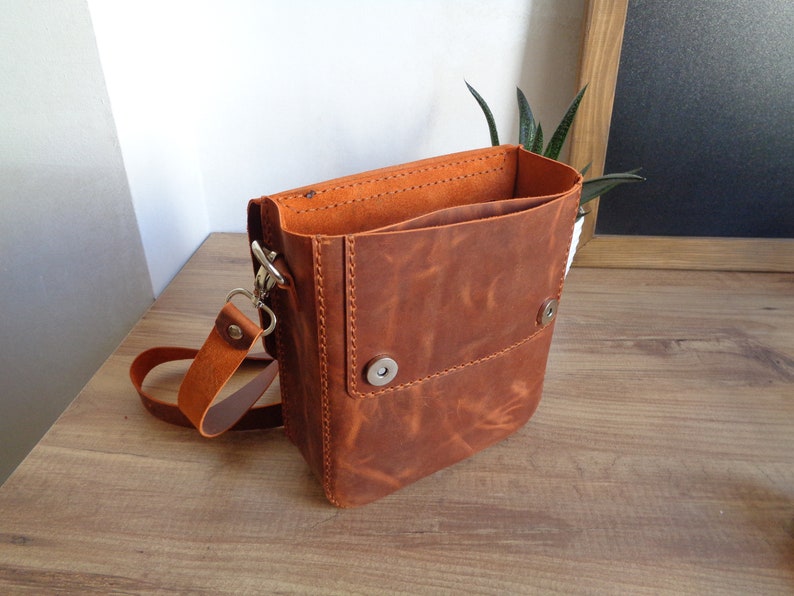 Leather Messenger Bag PDF Pattern | Man Messenger Bag | Woman Messenger Bag | Shoulder Messenger Bag | Bag Pattern Pdf | With Video Tutorial image 8
