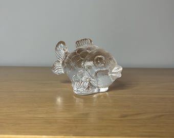Presse-papiers poisson confettis en cristal sculpté 4 po Marquis by Waterford