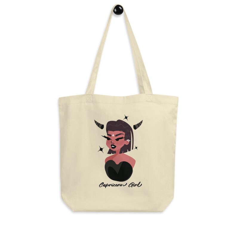 Capricorn Girl Eco Tote Bag